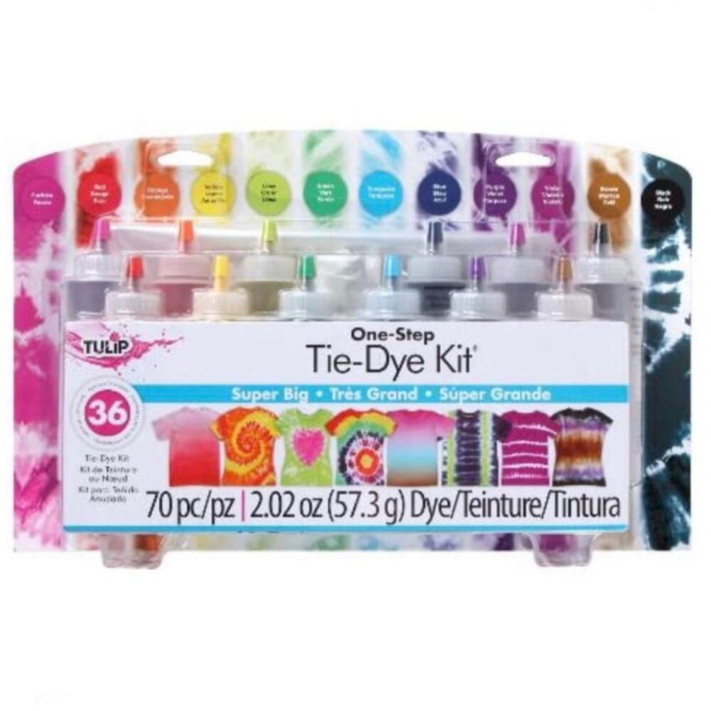 Tulip One Step Tie Dye Kit Super Big 12 Colors